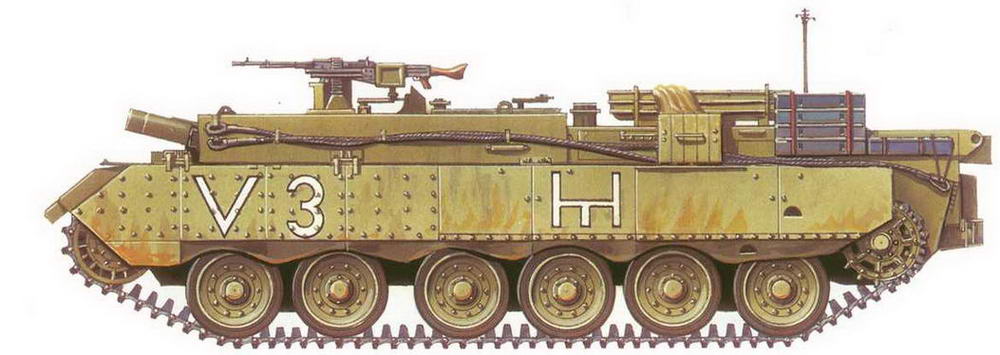 Штурмовая инженерная машина Puma. Армия обороны Израиля, 1996 г.