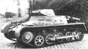 Опытный образец танка Pz.I Ausf.A.