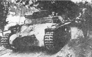 Pz.Kpfw.l Ausf.A в Южной Норвегии. Апрель 1940 г.