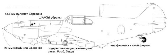 Лагг 3 35 чертежи