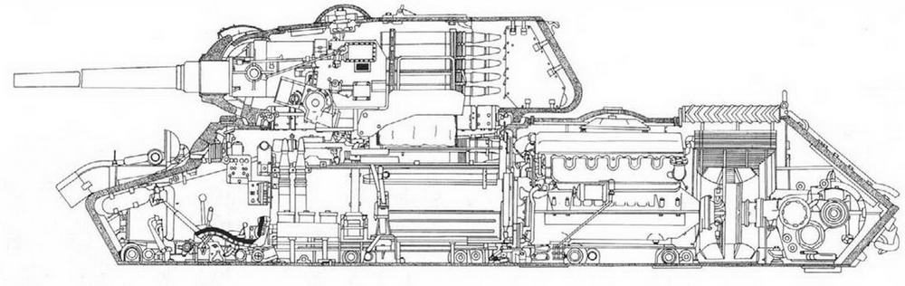 Танк ис 2 схема