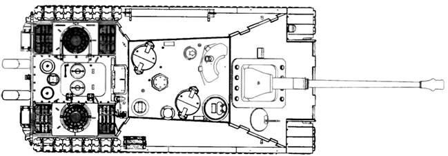 Чертежи танка ягдпантера
