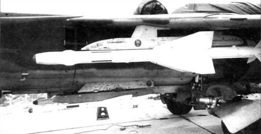 Подвеска Р-24Т и Р-60М на истребители МиГ-23МЛД