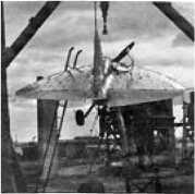 Исследование обтекания «Стрелы» на наземном стенде. Апрель 1938 г.
