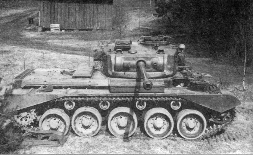 Танк Comet Mk I из состава финского танкового полка. Финляндия, 1961 год