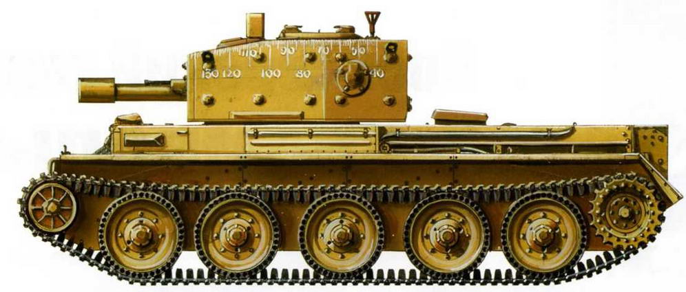 Крейсерский танк Centaur Mk IV. Группа поддержки морской пехоты. Нормандия, 1944 г.