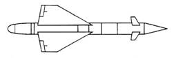 Схема ракеты К-8Р