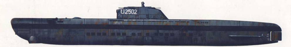 U-2502 — субмарина XXI серии, лодкой командовал капитан-лейтенант Гейнц Франке. Этот корабль стал трофеем англичан. Корабли типа XXI стали самыми крупными субмаринами кригсмарине.