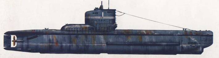 U-2321 — очень редкая лодка XXIII серии. Она вошла в состав кригсмарине буквально за несколько дней до окончания войны. Лодка окрашена в темно-серый цвет и камуфлирована пятнами светло-серого цвета. На рубке белой краской нарисовано «I». Субмариной командовал обер-лейтенант Ганс-ГIених Баршкис.