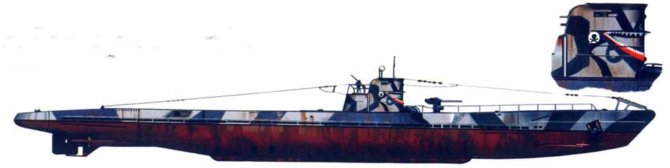 U-25 — субмарина пита IА. На рубке У-бота перед первым боевым походом нарисовали гигантскую акулью пасть. Лодка камуфлирована полосами темно-серого цвета по светло-серому фону. U-25 потопила девять судов союзников, прежде чем ее вывели из активной службы в августе 1940 г.