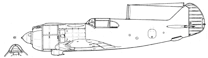 Ла-5 1-й серии выпуска 1942 г.