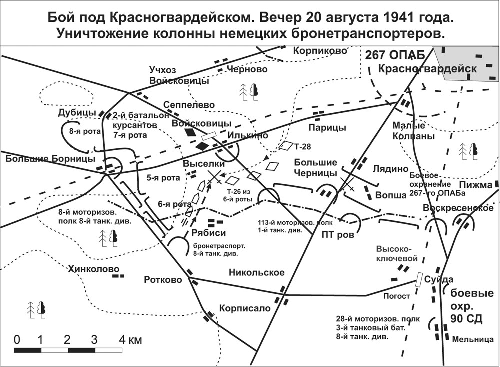 Схема боя колобанова