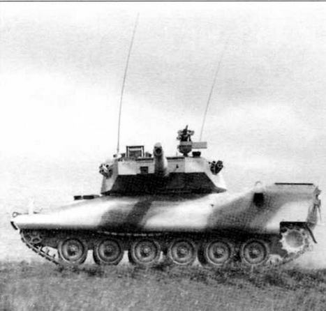 Танк «Виккерс» Mk.5 во время испытаний