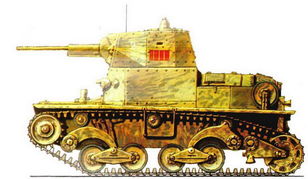 Легкий танк L6/40.67-й берсальерский танковый батальон (LXVII. Bersaglieri) 3-й подвижной дивизии. Восточный фронт, осень 1942 г.