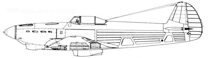 Як-7Б модификация из 42 ГИАП