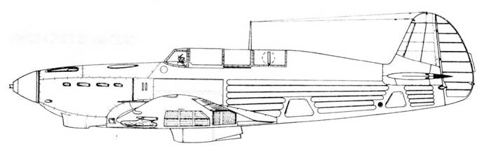 Як-7Б с РПК-10 для ПВО