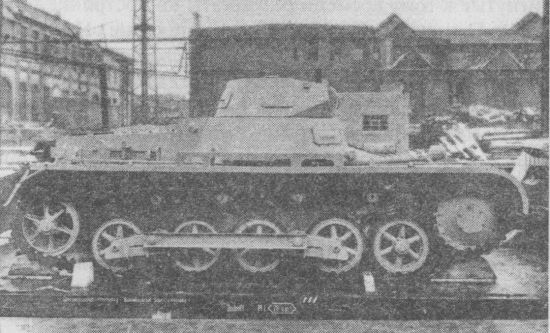 Pz.I Ausf.B отличался от модели А главным образом ходовой частью и силовой установкой.