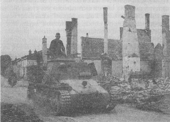 Командирский танк на базе Pz.I Ausf.B.