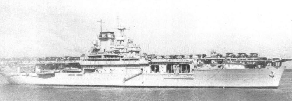 Авианосец «Уосп», конец 1940 г.