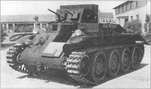 Средний танк Т4 на Абердинском полигоне. 1936 год.