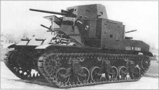 Опытный образец среднего танка Т5 Phase I на Абердинском полигоне, 1938 год. На этой машине установлен макет 37-мм пушки, но верхняя часть корпуса и башня уже стальные.