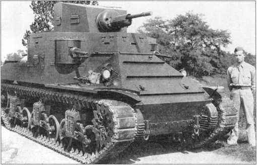 Средний танк М2А1.