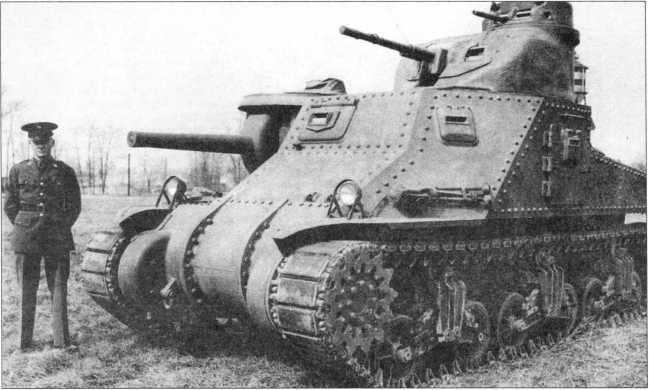 Первый серийный танк М3, изготовленный арсеналом Рок-Айленд. Абердинский полигон, март 1941 года.