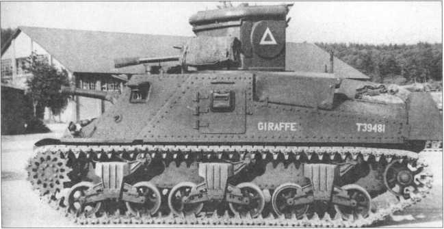 Прожекторный танк Grant Mk I CDL.