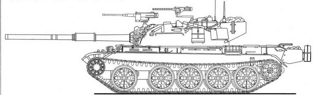 «Тиран»-5—израильский вариант модернизации танка Т-55