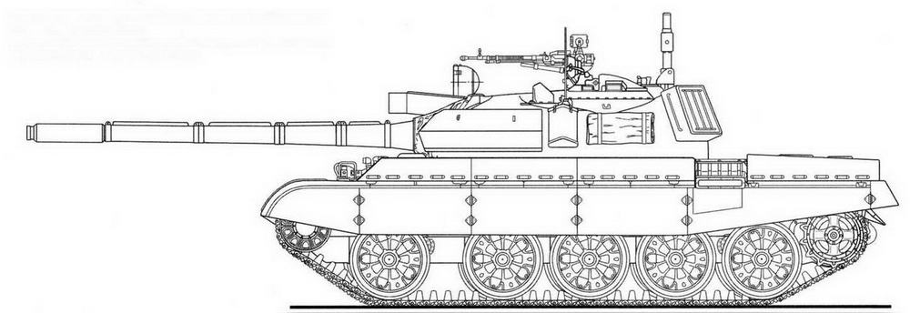 Т-55АМ чешского производства. Внешне отличается наличием штанги SDIO, формой бронированной коробки лазерного дальномера и размещением ящиков на башне