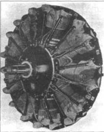 Двигатель Wright R-1820-G200 мощностью 1200 л.с., стоявший на первых истребителях «Martlet».