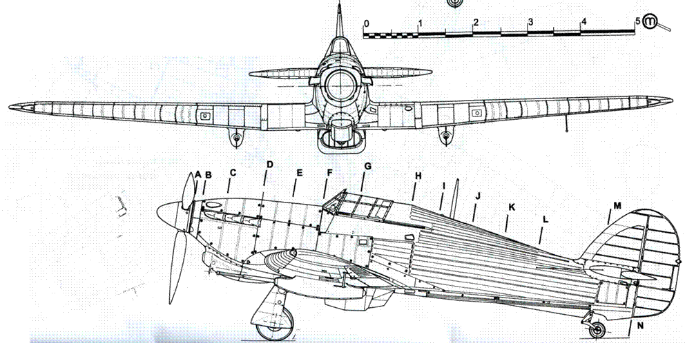 Hawker Hurricane MkIV серийный