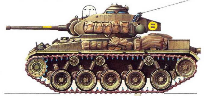 Легкий танк М24.