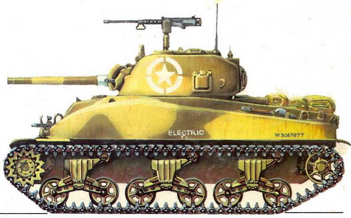 Средний танк М4А1. 