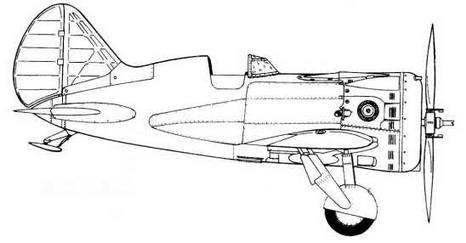 И-16В с М-25.