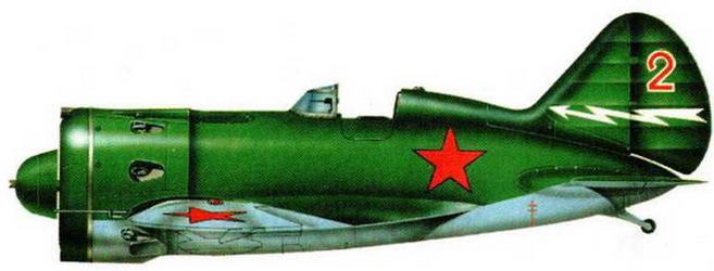 И-16 тип 28 захваченный немцами летом 1941 г.