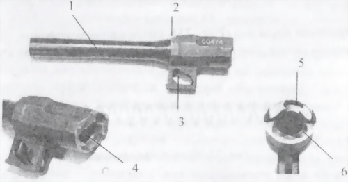 2.1. Назначение и устройство частей и механизмов пистолета