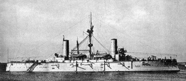 Аргентинский броненосный крейсер “Джузеппе Гарибальди”