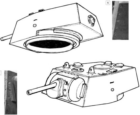 Чертеж танка кв 1