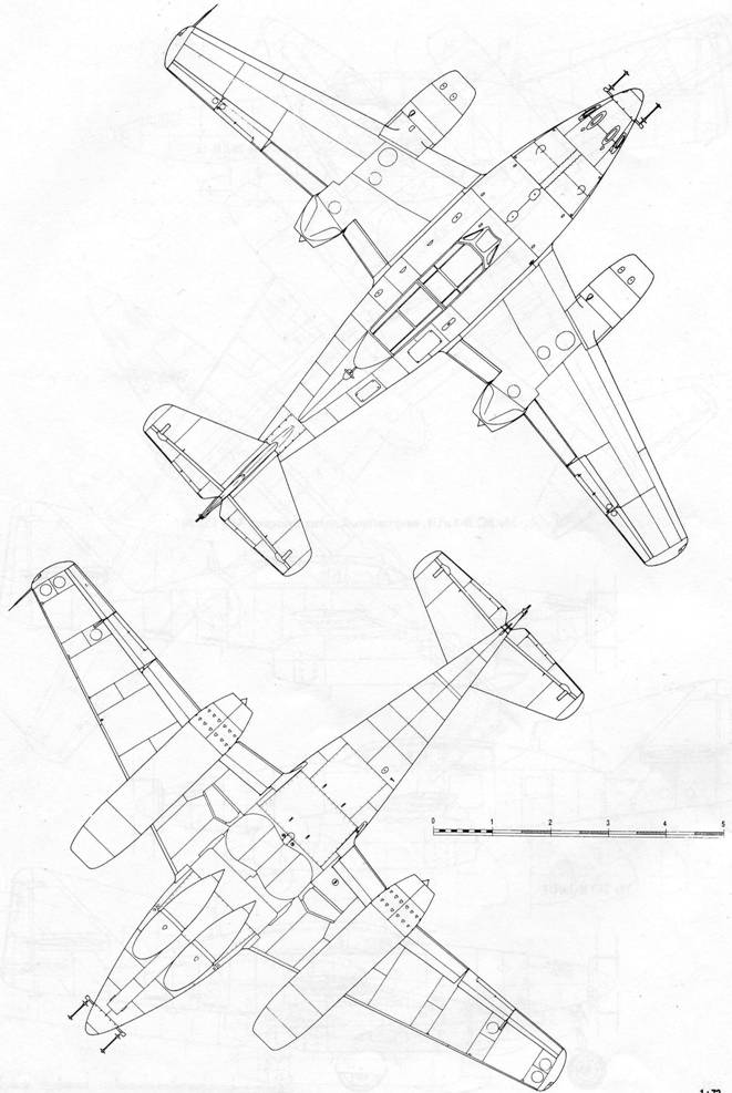 Ме 262 чертежи