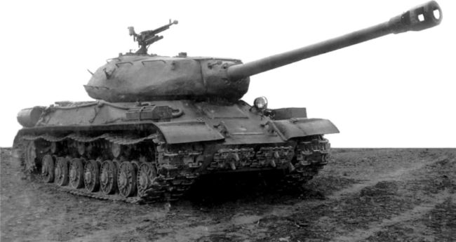 Серийный танк ИС-4, общий вид (фото из архива И. Желтова).