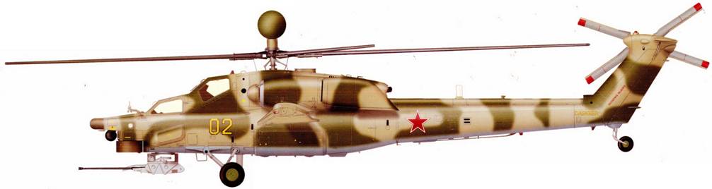 Первый предсерийный экземпляр Ми-28Н, завод «Роствертол», Ростов-на-Дону, март 2004 г.