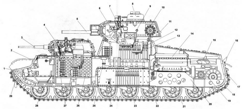 Тяжелый танк Т-100