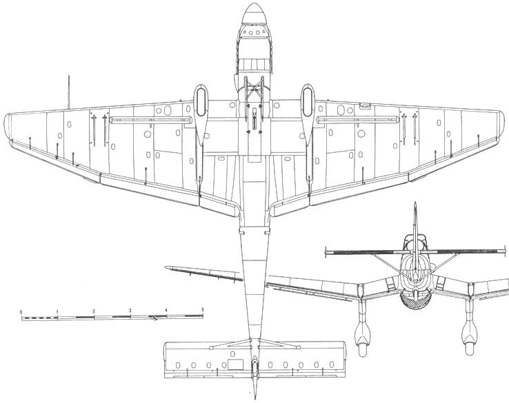Ju 87 В-2 — вид снизу и Ju 87 В-2 — вид сзади, бомбодержатель отсутствует